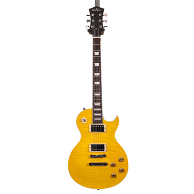 EastCoast L1 Electric Guitar in Lemon with Rosewood Fretboard - Image 3