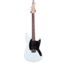 EastCoast MS1 Short Scale Electric Guitar in Sonic Blue with Rosewood Fretboard - Image 2