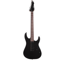 EastCoast MT1 Electric Guitar in Satin Black with Rosewood Fretboard - Image 2