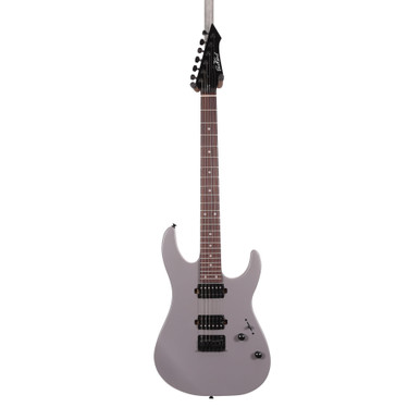 EastCoast MT1 Electric Guitar in Satin Stone Grey with Rosewood Fretboard - Image 3
