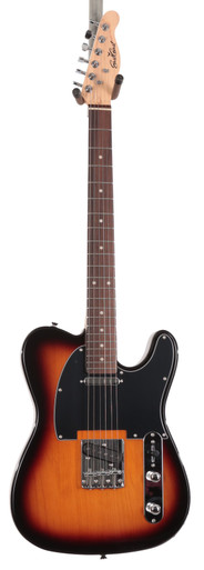 EastCoast T1 Electric Guitar in Vintage Sunburst - Image 3