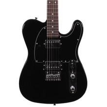 EastCoast T2 Dual Humbucker Electric Guitar Starter Pack in Black with 10W Amp & Accessories - Image 2