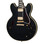 Epiphone Inspired By Gibson Custom 1959 ES-355 Semi-Hollow Electric Guitar in Ebony with Gold Hardware (61346) - Image 2