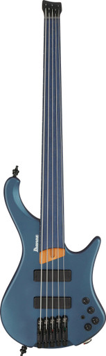 Ibanez EHB1005F-AOM 5-String Headless Fretless Bass Guitar in Arctic Ocean Matte - Image 3