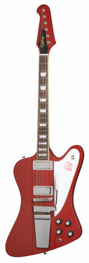 Epiphone 1963 Firebird V Electric Guitar with Maestro Vibrola in Ember Red - Image 3