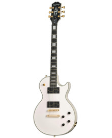 Epiphone Matt Heafy Les Paul Custom Origins Electric Guitar in Bone White - Image 2