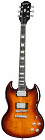 Epiphone SG Modern Figured Electric Guitar in Mojave Burst - Image 2