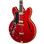 Epiphone Masterbilt Gem Archer Sheraton Left Handed Semi-Hollow Electric Guitar in Cherry Red (58328) - Image 2