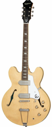 Epiphone Casino Hollowbody Electric Guitar in Natural - Image 3