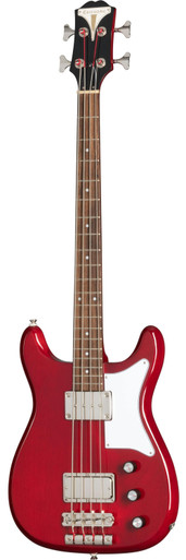 Epiphone Newport Bass Guitar in Cherry - Image 3