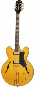 Epiphone Sheraton Semi-Hollow Electric Guitar in Natural - Image 2