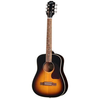 Epiphone J-45 Express 7/8 Acoustic Guitar in Vintage Sunburst - Image 3
