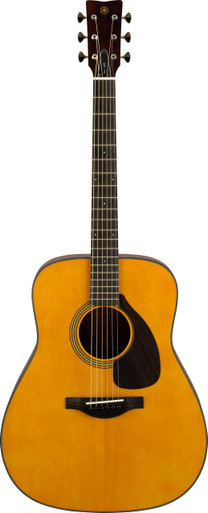 Yamaha Red Label FG5G Dreadnought Natural All-Solid Gloss Acoustic Guitar - Image 3