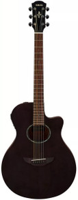 Yamaha APX600M Electro Acoustic Guitar in Matte Finish Smokey Black - Image 2