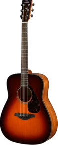 Yamaha FG800 Acoustic Guitar in Brown Sunburst - Image 2
