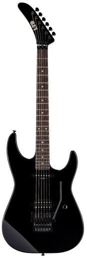 ESP LTD George Lynch Signature GL-200 Electric Guitar in Kami Black - Image 3