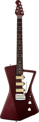 Sterling by Music Man St Vincent Goldie Electric Guitar in Velveteen - Image 3
