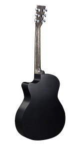Martin X-Series Remastered GPC-X1E HPL Top Acoustic Guitar in Black - Image 2