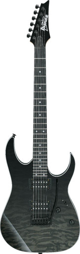Ibanez GRG120QASP-BKG Electric Guitar in Black Gradation - Image 3