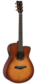 Yamaha TAS3 C TransAcoustic Electro Acoustic Guitar in Sand Burst - Image 2