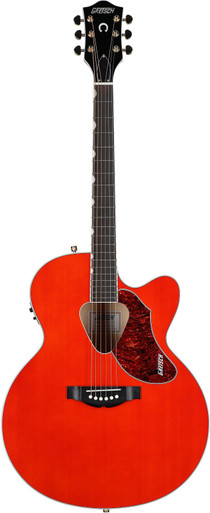 Gretsch G5022CE Rancher Jumbo Electro Acoustic in Western Orange Stain - Image 3