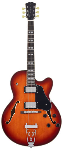 Sire Larry Carlton H7F Electric Guitar in Tobacco Burst - Image 3