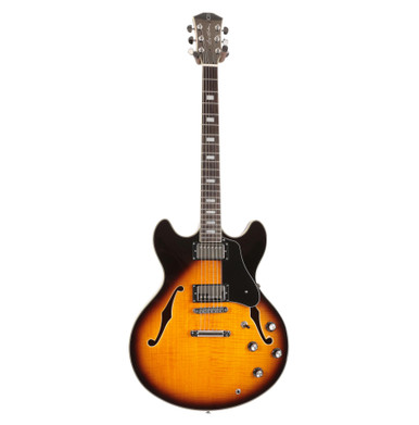 Sire Larry Carlton H7 Semi-Hollow Electric Guitar in Vintage Sunburst - Image 3