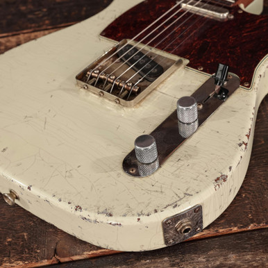 Hansen Guitars T-Style Electric Guitar in Andertons White - Image 3