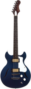 Harmony Comet Electric Guitar in Midnight Blue - Image 2