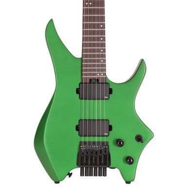 HILS NEXT HN3 Headless Electric Guitar in Satin Metallic Emerald Green
