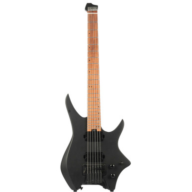 HILS NEXT HN4 Headless Electric Guitar in Satin Black - Image 3