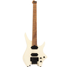 HILS NEXT HN4 Headless Electric Guitar in Satin Ivory - Image 2