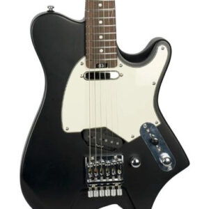 HILS HNT1 T-Style Headless Electric Guitar in Satin Black