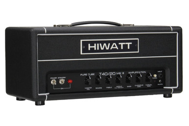 Hiwatt T40/20 Tube Series MKIII 40/20w Amplifier Head - Image 3