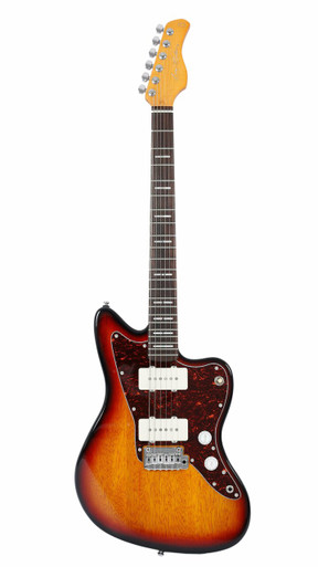 Sire Larry Carlton J3 Electric Guitar in 3-Tone Sunburst - Image 3