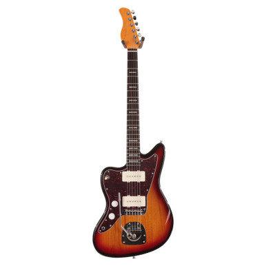 Sire Larry Carlton J5 Left Handed Electric Guitar in 3-Tone Sunburst - Image 3