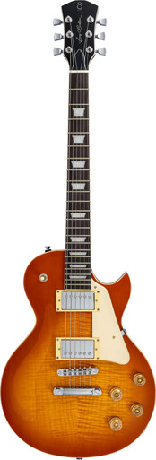 Sire L5 Electric Guitar in Amber Burst - Image 3