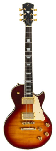 B Stock : Sire L7 New Gen Gold Hardware Electric Guitar - Tobacco Sunburst 003 - Image 3