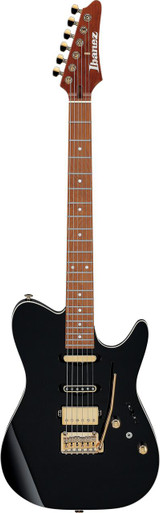 Ibanez LB1-BK Lari Basilio Signature Electric Guitar in Black - Image 3