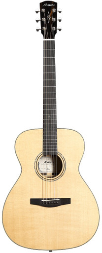 Alvarez Laureate LF70E Folk OM Electro Acoustic in Natural - Image 3