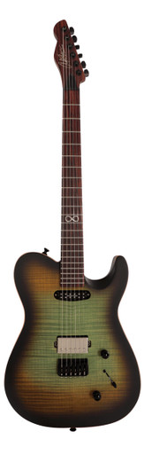 Chapman Law Maker Legacy Electric Guitar in Forest Moss Green Rosewood Neck - Image 3