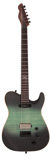 Chapman Law Maker Legacy Baritone Electric Guitar in Ocean Moss Blue - Image 2