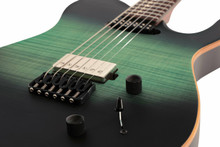 Chapman Law Maker Legacy Baritone Electric Guitar in Ocean Moss Blue Rosewood Neck - Image 2