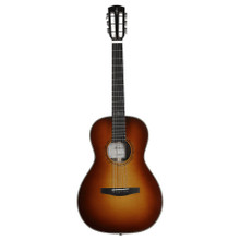 Alvarez Laureate LP70E Parlour Electro Acoustic in Herringbone Sunset - Image 2