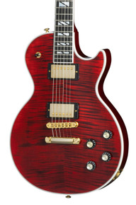 Gibson Les Paul Supreme in Electric Guitar in Wine Red (19176) - Image 3
