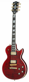 Gibson Les Paul Supreme in Electric Guitar in Wine Red - Image 2