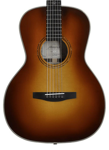 Alvarez Laureate LT70E Grand-Auditorium Electro Acoustic in Herringbone Sunset - Image 1