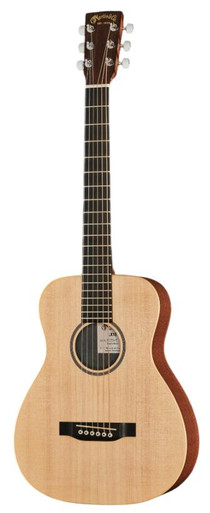 Martin LX1EL Little Martin Left Handed Travel Electro Acoustic in Natural - Image 3
