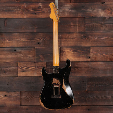 Shabat Guitars Lynx DZ Dweezil Zappa Signature Electric Guitar in Black Gold - Image 3