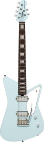 Sterling by Music Man Mariposa Electric Guitar in Daphne Blue - Image 2
